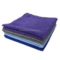 China Wholesale 16x16 300 Water Absorbent Kitchen Household Cleaning All Purpose Auto Detailing Microfiber Car Wash Towel